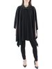 womens poncho midi soft shell jacket