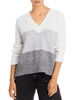 womens colorblock knit pullover sweater