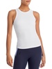 womens ribbed stretch tank top