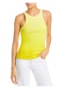 womens sleeveless ombre tank top