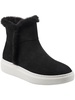 foggie womens suede round toe ankle boots