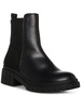 pronto womens round toe zipper ankle boots