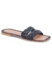 avanna womens leather slip on slide sandals