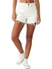 womens denim short high-waist shorts