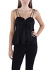 womens gathered babydoll halter top