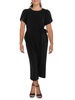 plus womens crop wide leg jumpsuit