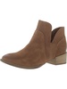 score womens leather ankle booties