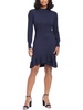 womens knit above-knee sweaterdress