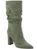 galley womens faux suede slouchy mid-calf boots