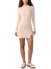 womens ribbed mini sweaterdress