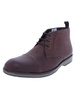 hinman mid mens leather ankle chukka boots