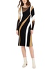 womens crepe sheath dress