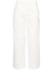 Protesilao linen blend cropped trousers