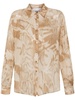 graphic-print fluid shirt 