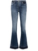 Tailorless mid-rise bootcut jeans