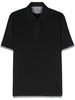 layered-effect polo shirt 