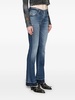 Tailorless mid-rise bootcut jeans