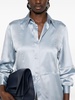 long-sleeve satin shirt