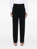 straight-leg cady trousers