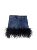 Feathers Mini Skirt