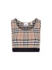 Tartan Pattern Sporty Top