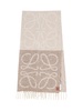 Loewe Women "Anagram" Reversible Scarf