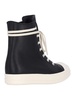 Zip high-top sneakers