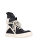 'GeoBasket' high-top platform sneakers