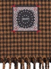 Houndstooth scarf