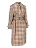 Burberry Check Trench Coat