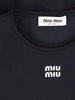 Logo midi dress