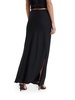 twill maxi skirt