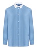 Loewe Stone Blue Striped Long Sleeve Shirt Men