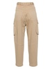 Semicouture Bianca Cotton Cargo Trousers