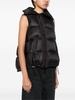 off-centre padded gilet