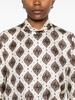 Alberto Biani Printed Silk Blouse