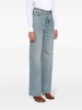 high-rise wide-leg jeans