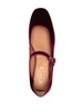 velvet ballet flats