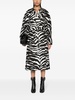 ALAIA Animal Print Denim Trench Jacket for Women - ss24 Collection