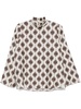 Alberto Biani Printed Silk Blouse