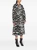 ALAIA Animal Print Denim Trench Jacket for Women - ss24 Collection