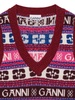 Fair Isle-intarsia sweater vest