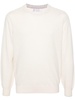 Cashmere crew neck sweater