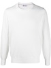 Sweatshirt with ribbed edge