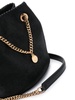 Bucket bag eco shaggy deer w gold color chain