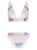 Missoni Zig Zag Viscose Bikini With Lurex