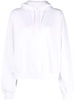 Alexander Wang Essential Terry Hoodie With Puff Paint Logo