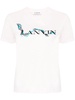 Cotton T-shirt with logo print