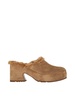 Gianvito Rossi Lyss 55 Clogs With Suede Platform