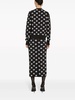 Dolce & Gabbana DG Logo Jacquard Midi Pencil Skirt